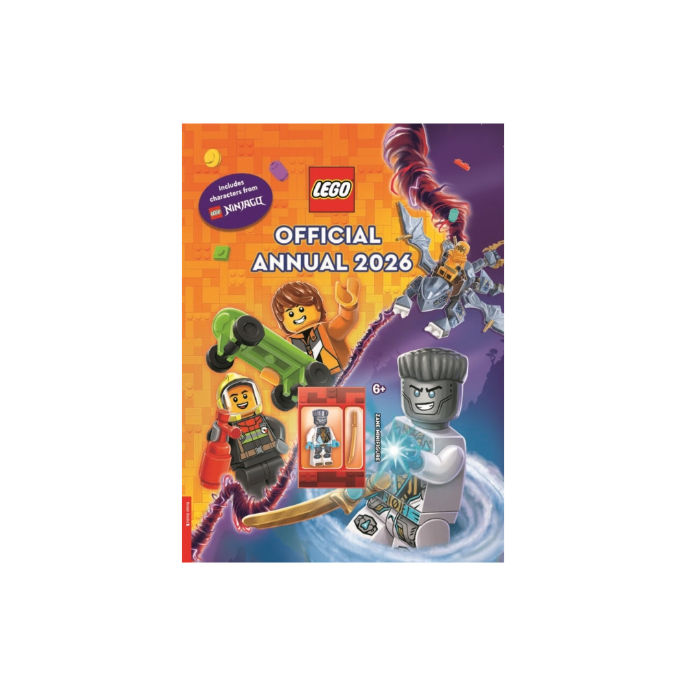 Produktbild för LEGO® Books. Official Annual 2026 (with Zane LEGO NINJAGO® minifigure) (inbunden, eng)