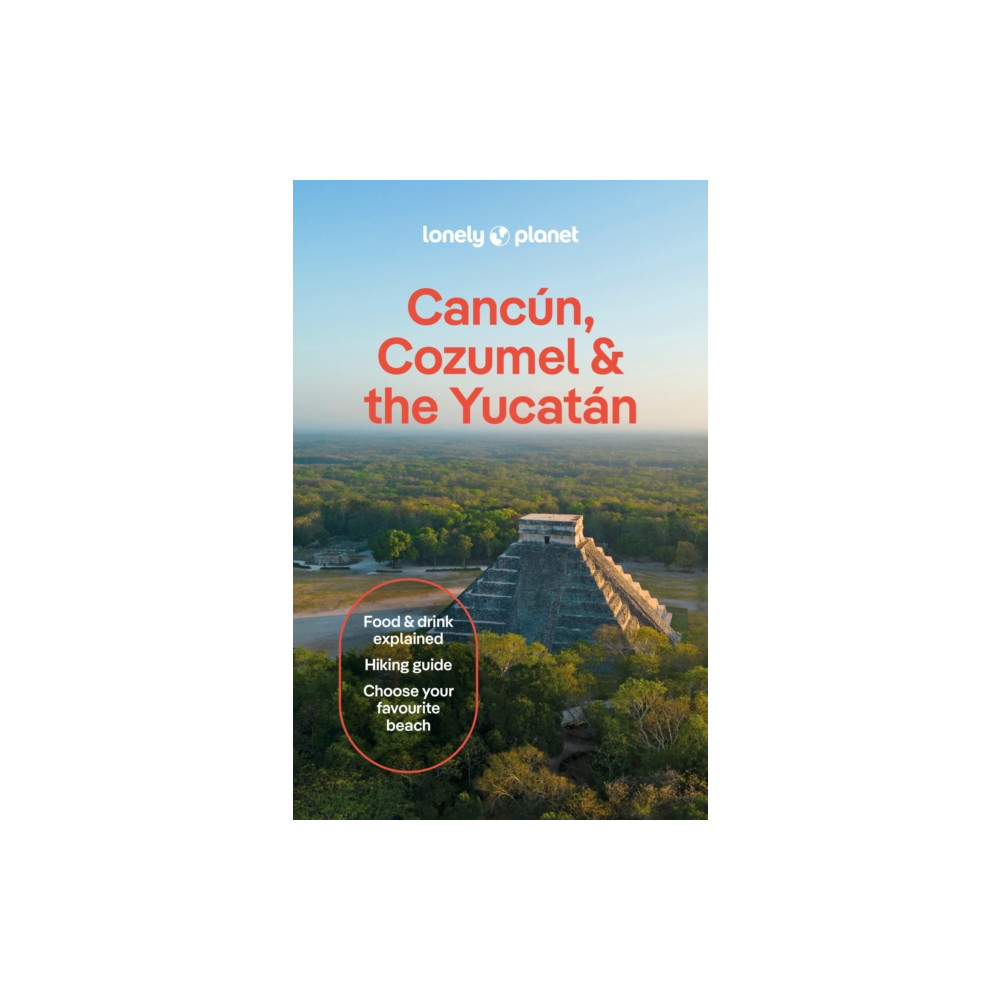 Produktbild för Lonely Planet Cancun, Cozumel & the Yucatan (häftad, eng)