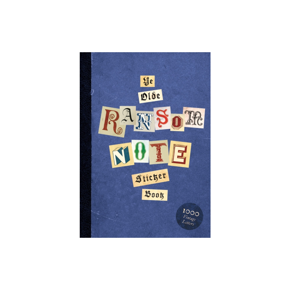 Produktbild för Ye Olde Ransom Note Sticker Book (häftad, eng)