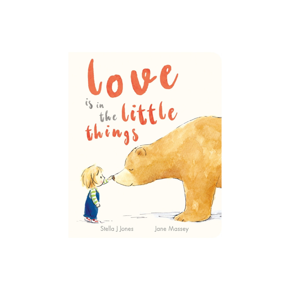 Produktbild för Love is in the Little Things (bok, board book, eng)