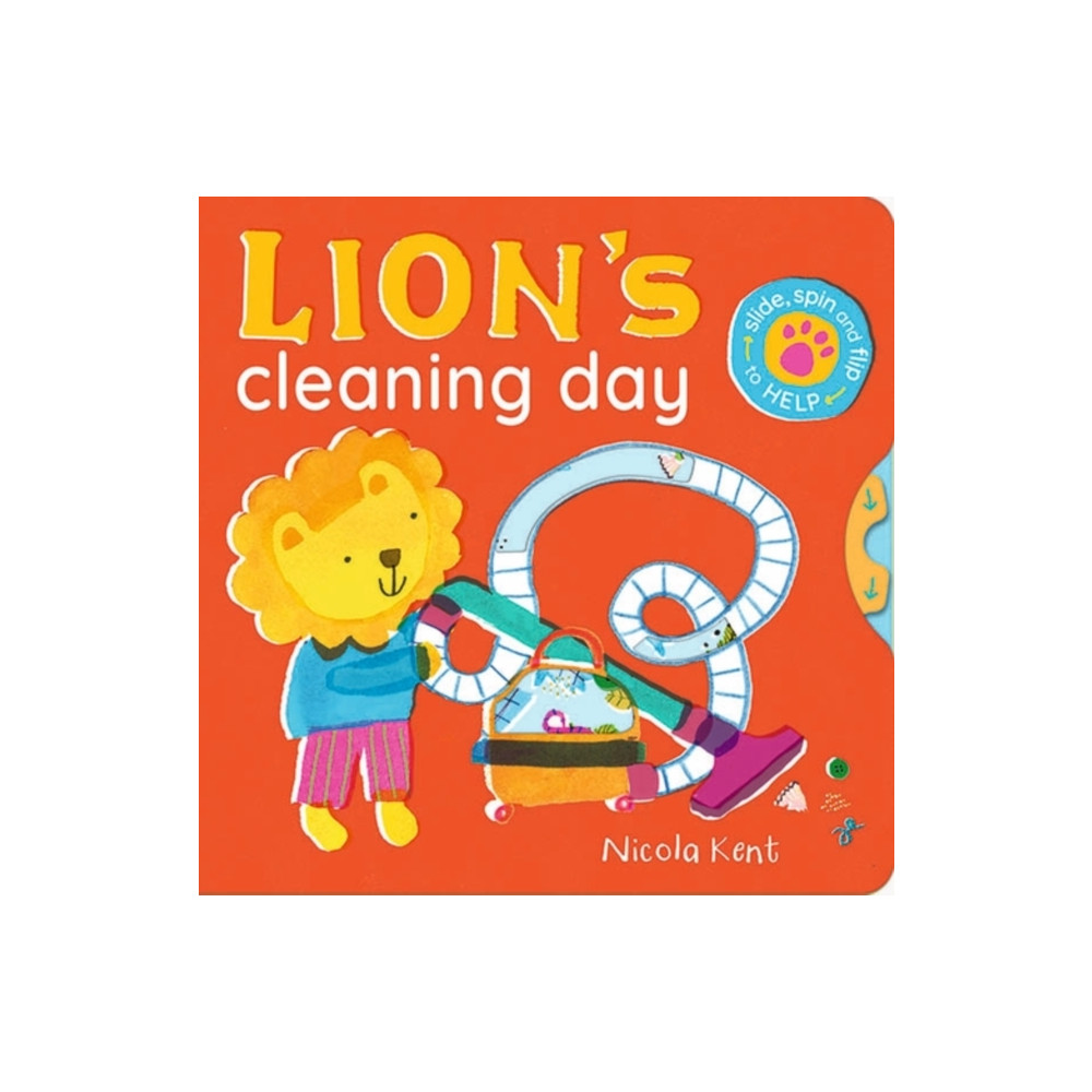 Produktbild för Lion's Cleaning Day (bok, board book, eng)