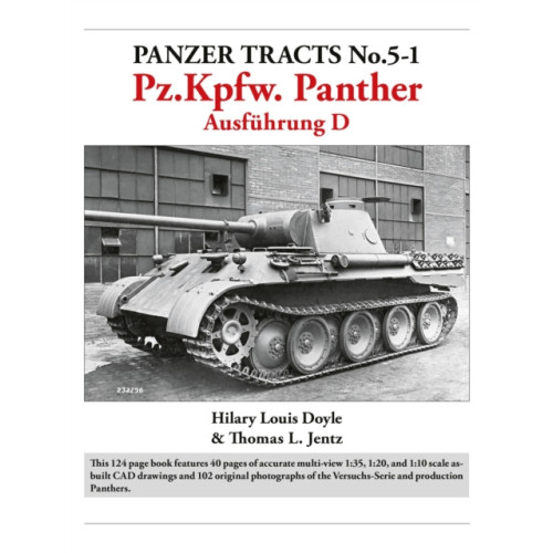 Panzerwrecks Limited Panzer Tracts No.5-1: Pz.Kpfw. Panther Ausfuhrung D (häftad, eng)