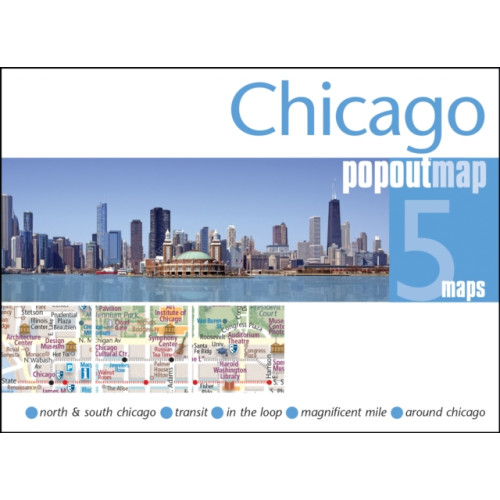 Heartwood Publishing Chicago PopOut Map