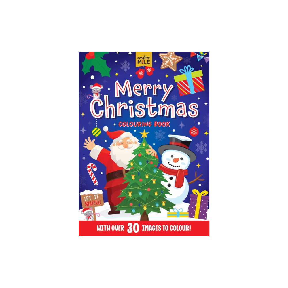 Produktbild för Merry Christmas Colouring Book (häftad, eng)