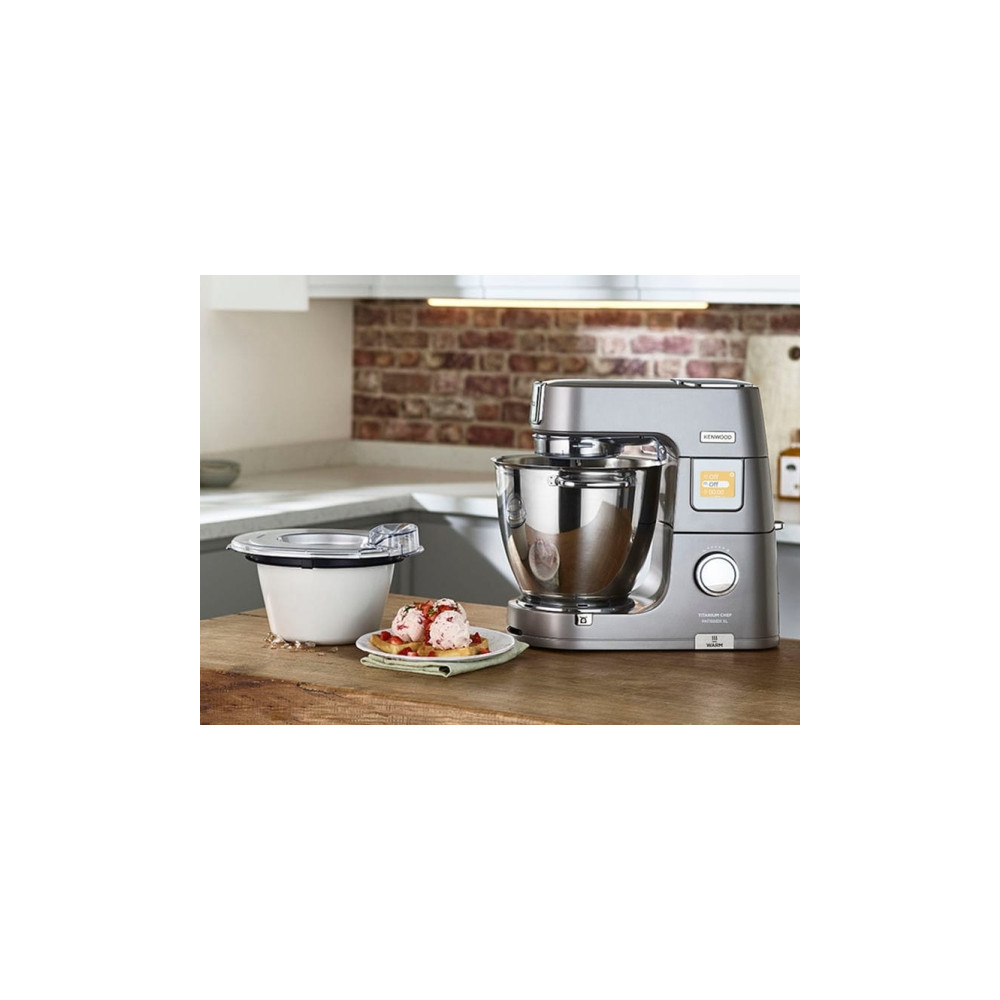 Produktbild för Kenwood KAX71.000WH - glassmaskintillsats - vit