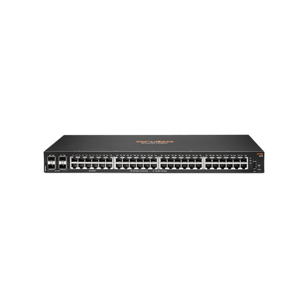 Produktbild för HPE Aruba 6000 48G 4SFP Switch - switch - 48 portar - Administrerad - rackmonterbar
