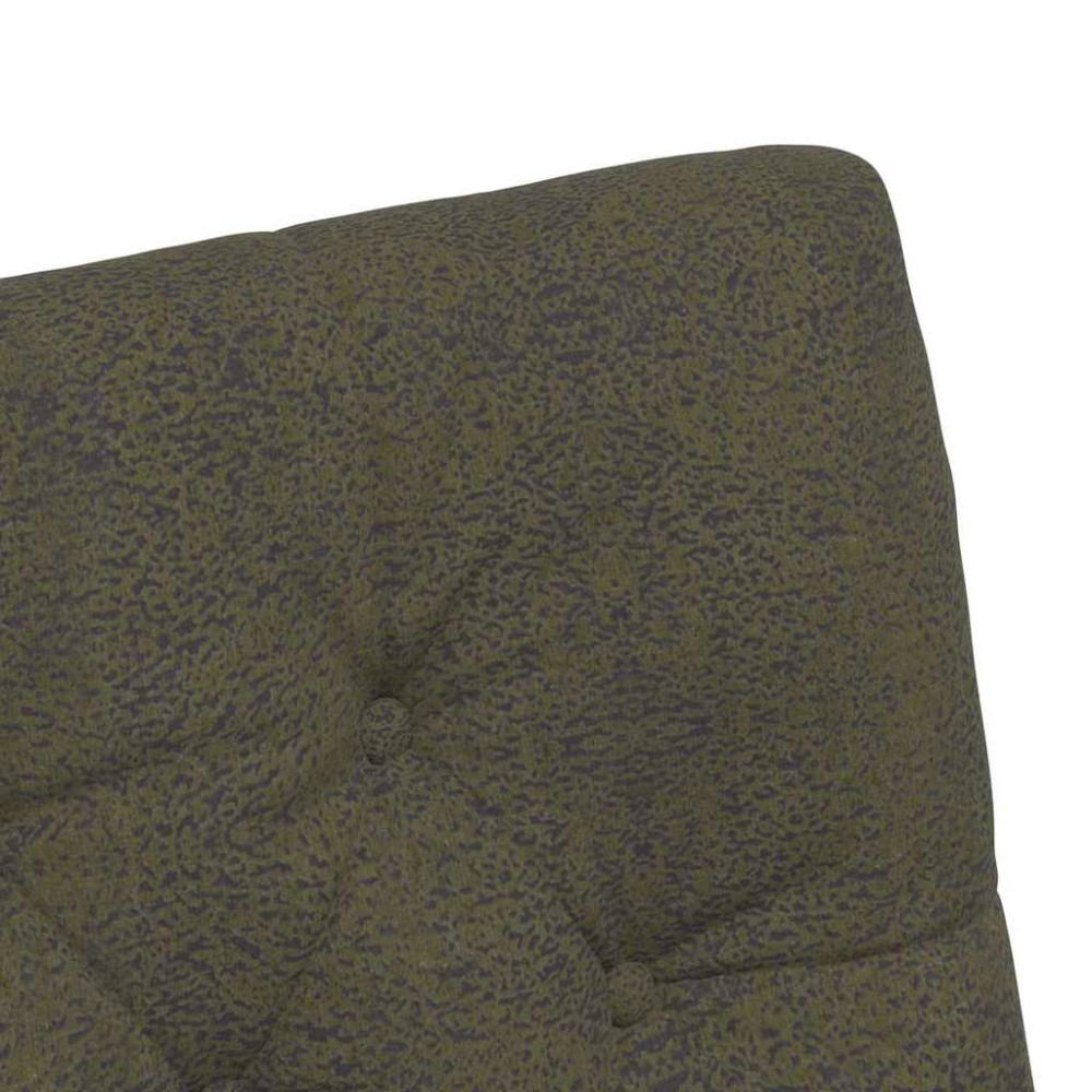 Produktbild för Matstolar med hjul med hjul 2 pcs Armégrön 58 x 67 x 97 cm