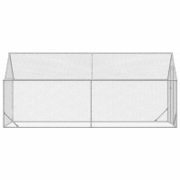 Produktbild för Hönshus Silver 400 x 170 x 177 cm Galvaniserat Stål