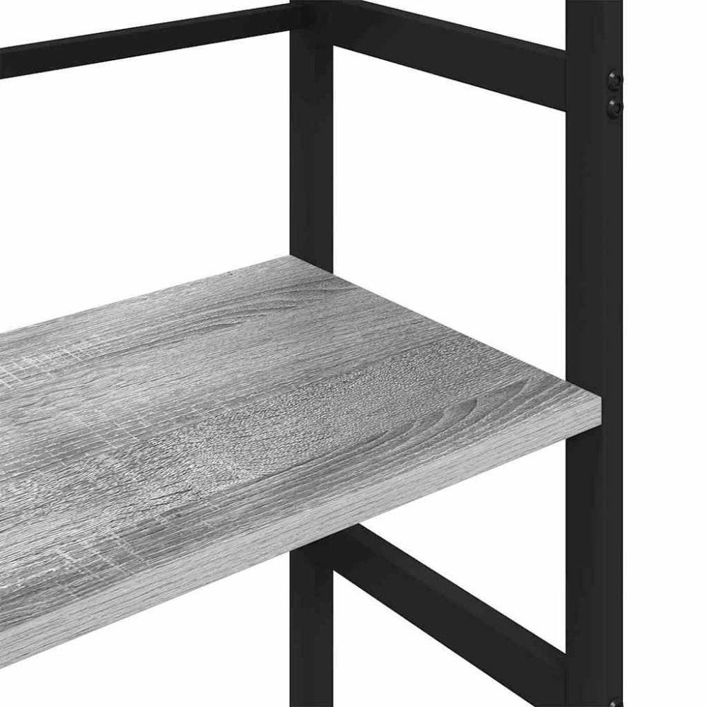 Produktbild för Hyllsystem Grå Sonoma 40 x 29,5 x 81 cm Konstruerat trä