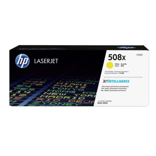 HP Toner HP CF362X 508X 9,5K gul