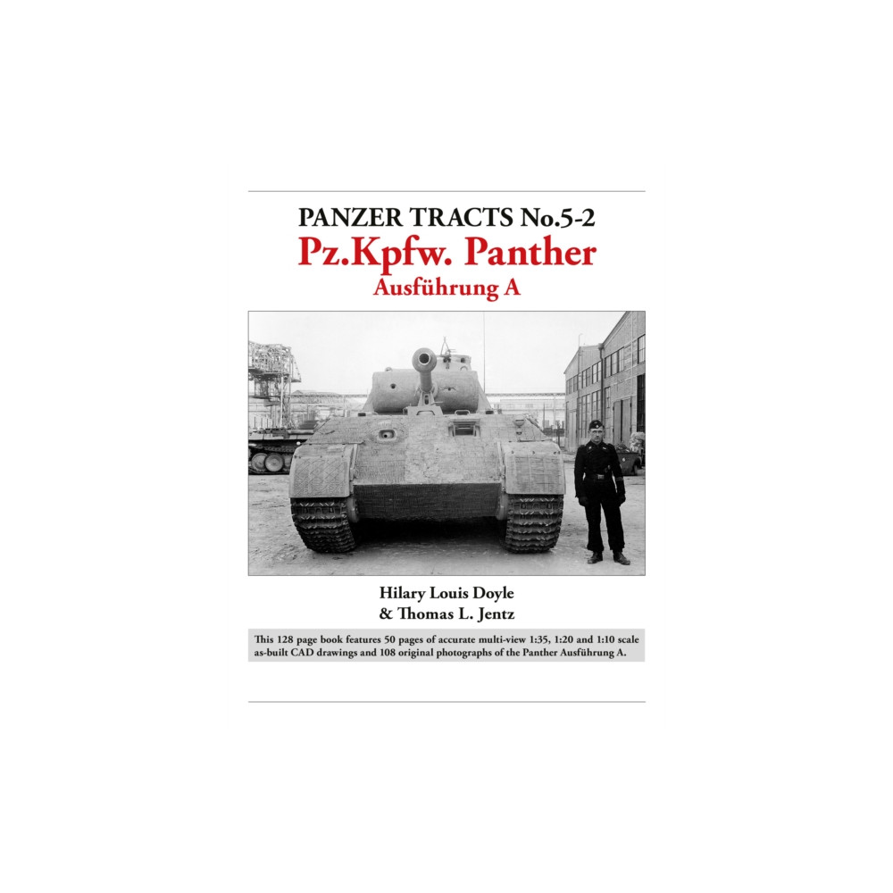 Produktbild för Panzer Tracts No.5-2: Pz.Kpfw. Panther Ausfuhrung A (häftad, eng)