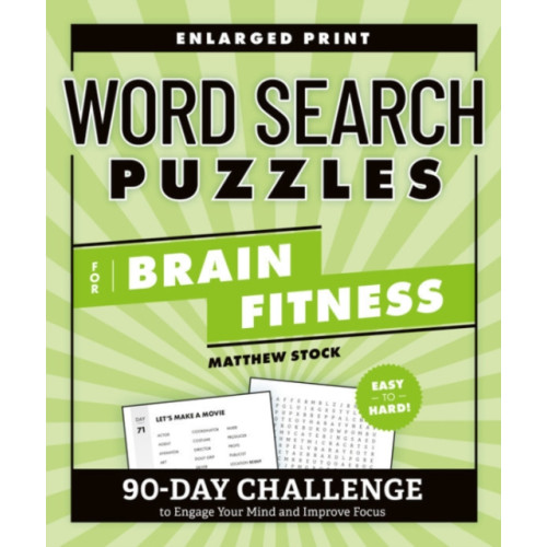 Random House USA Inc Word Search Puzzles for Brain Fitness (häftad, eng)