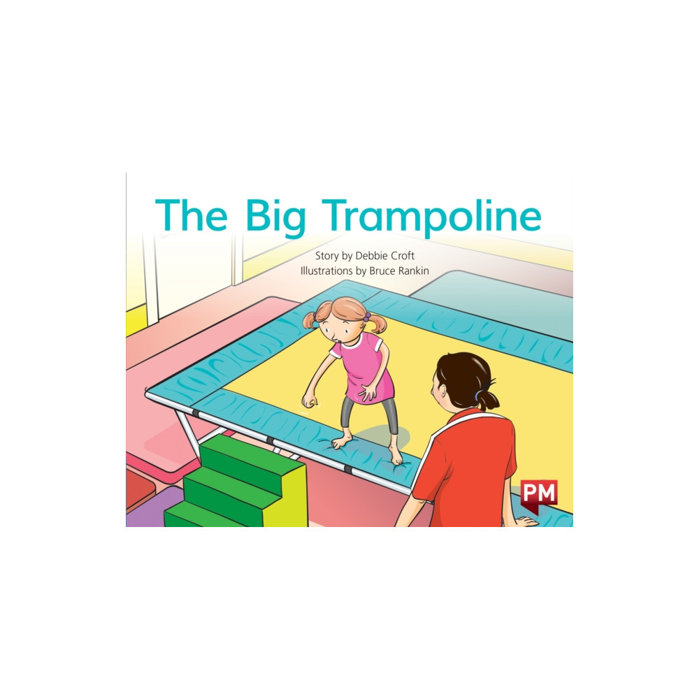 Produktbild för PM BLUE THE BIG TRAMPOLINE PM STORYBOOKS (häftad, eng)