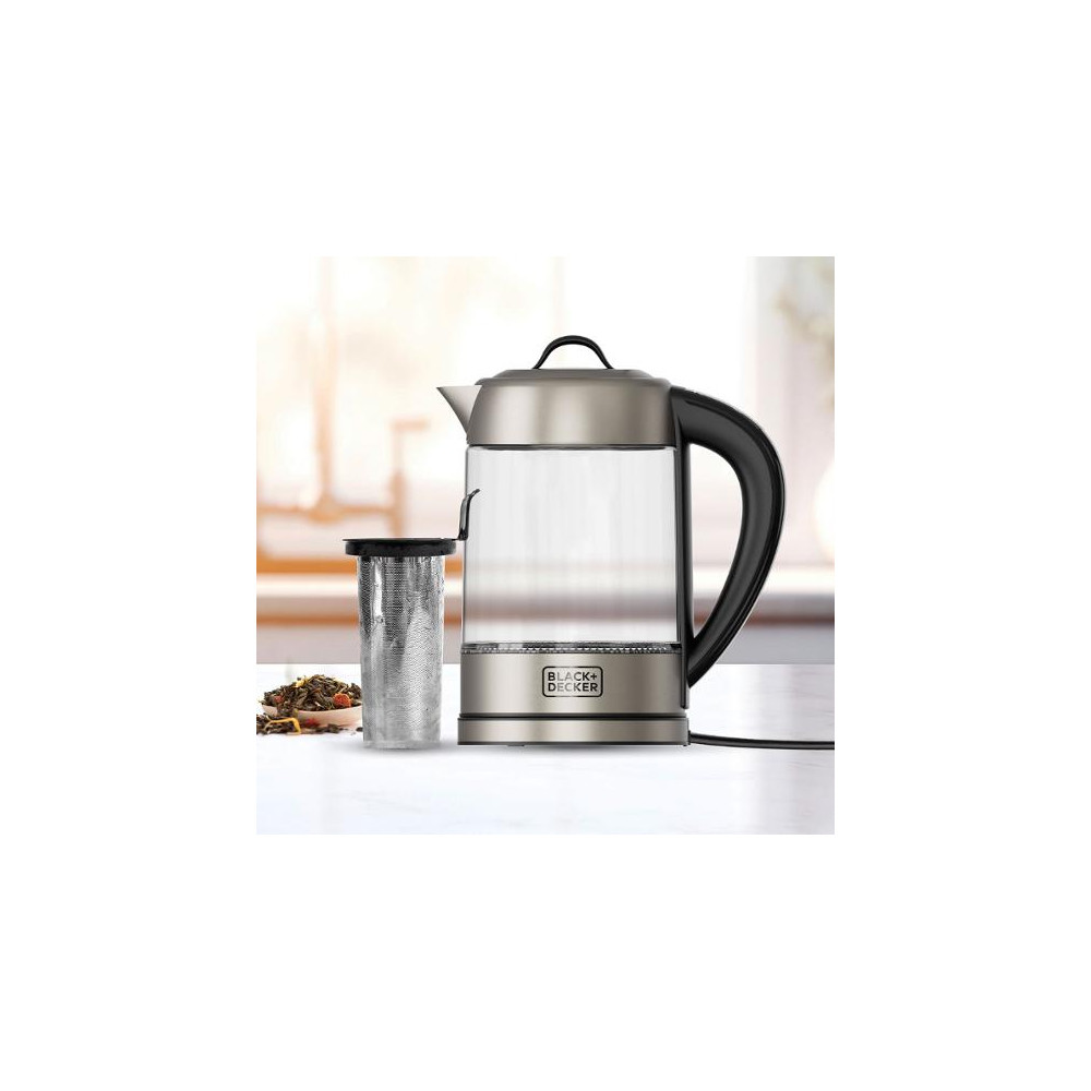 Produktbild för Vattenkokare BLACK&DECKER Tefilter 1,7L
