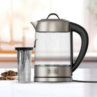 Produktbild för Vattenkokare BLACK&DECKER Tefilter 1,7L