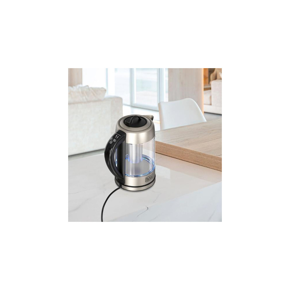Produktbild för Vattenkokare BLACK&DECKER Tefilter 1,7L