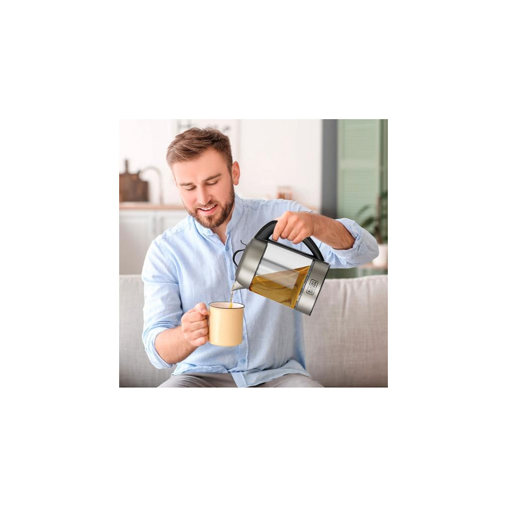 Produktbild för Vattenkokare BLACK&DECKER Tefilter 1,7L