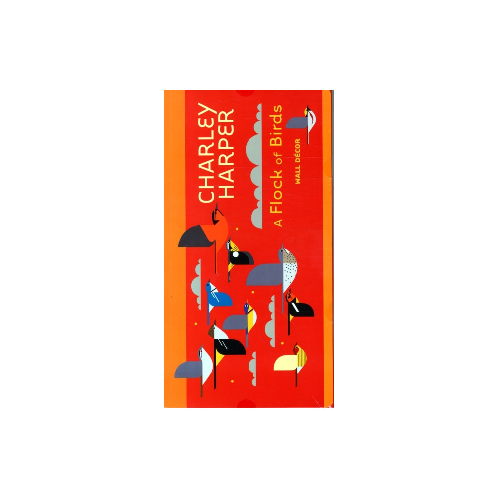 Produktbild för CHARLEY HARPER FLOCK OF BIRDS WALL DECOR (häftad, eng)