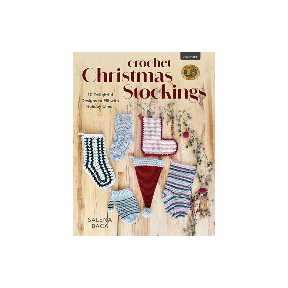 Produktbild för Crochet Christmas Stockings (häftad, eng)