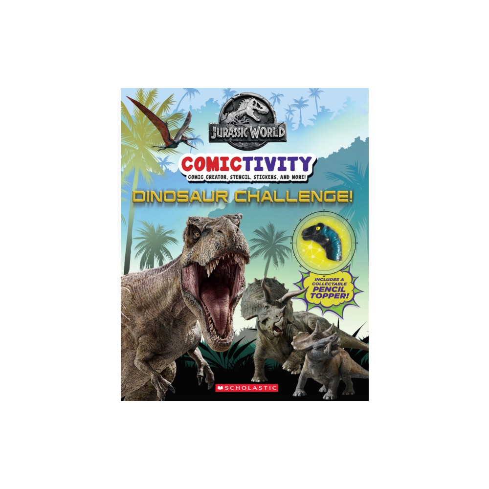 Produktbild för Dinosaur Challenge! (Jurassic World: Comictivity) (häftad, eng)
