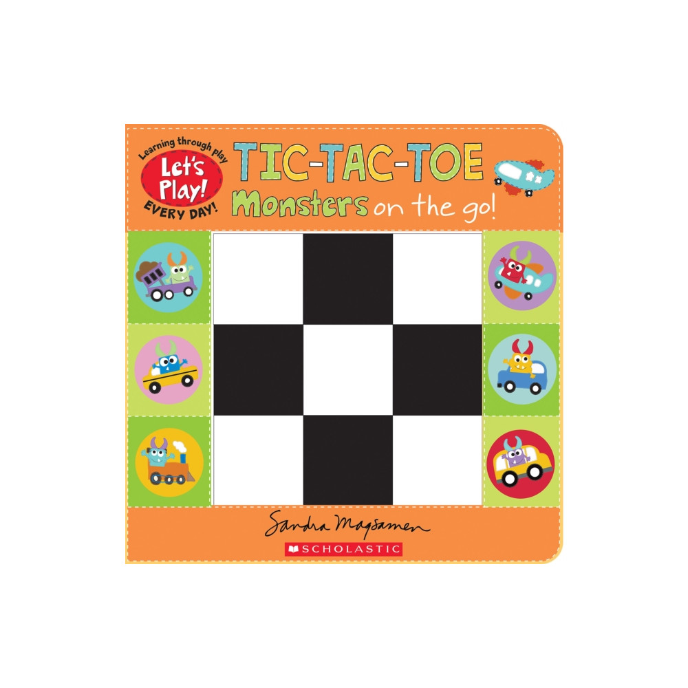Produktbild för Tic-Tac-Toe: Monsters on the Go (A Let's Play! Board Book) (häftad, eng)