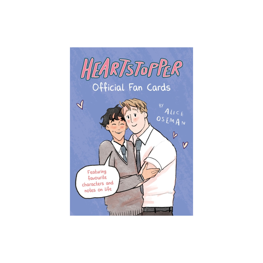 Produktbild för Heartstopper Official Fan Cards (häftad, eng)