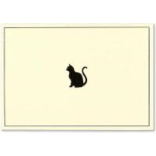 Peter Pauper Press NOTE CARD BLACK CAT (häftad, eng)