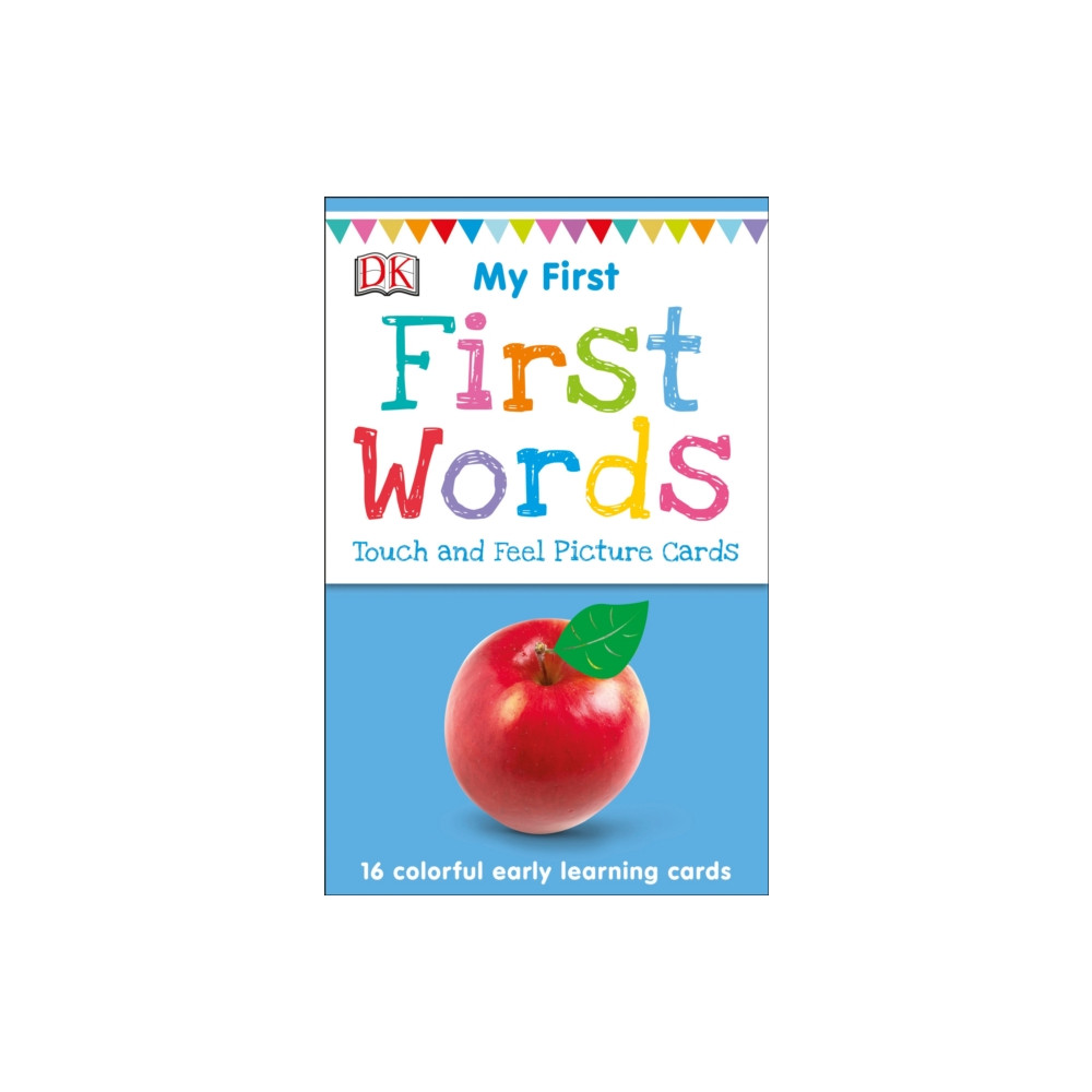 Produktbild för My First Touch and Feel Picture Cards: First Words (häftad, eng)