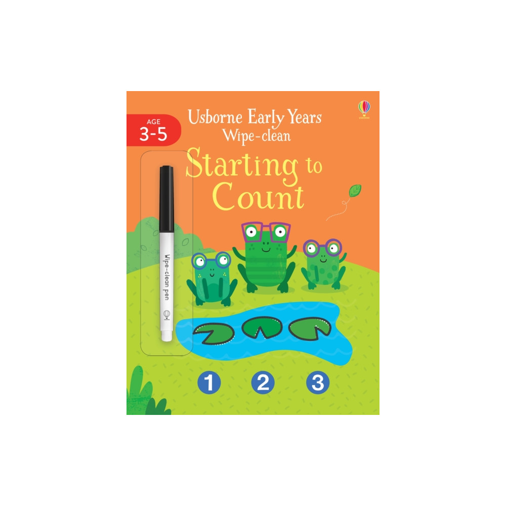 Produktbild för Early Years Wipe-Clean Starting to Count (häftad, eng)