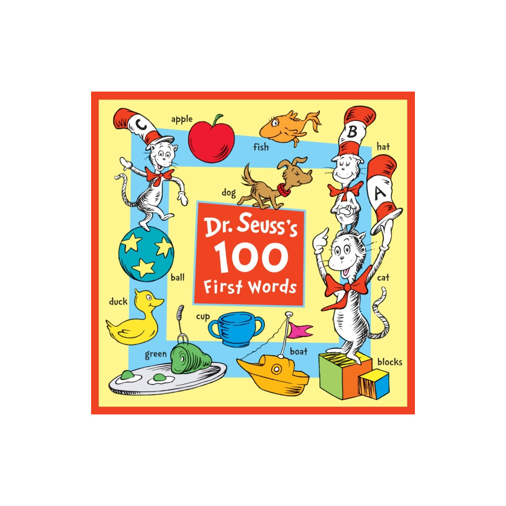 Produktbild för Dr. Seuss's 100 First Words (häftad, eng)