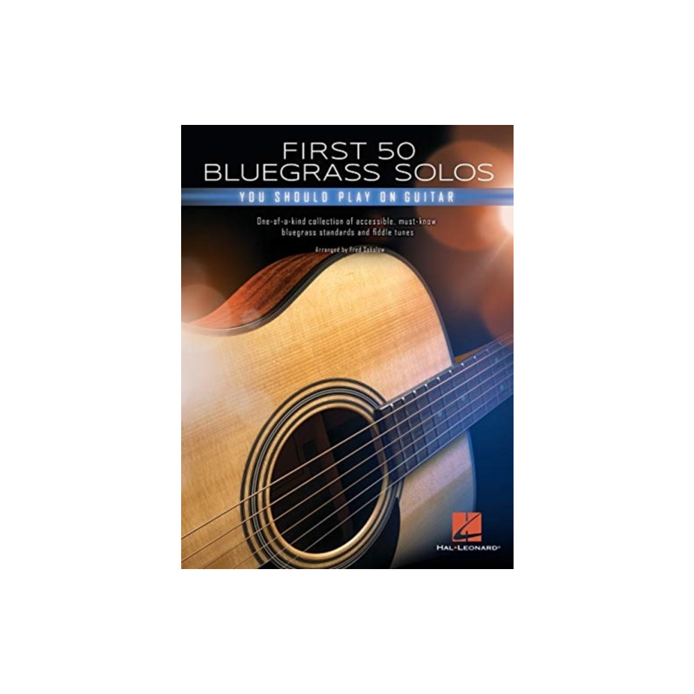 Produktbild för FIRST 50 BLUEGRASS SOLOS YOU SHOULD PLAY (häftad, eng)