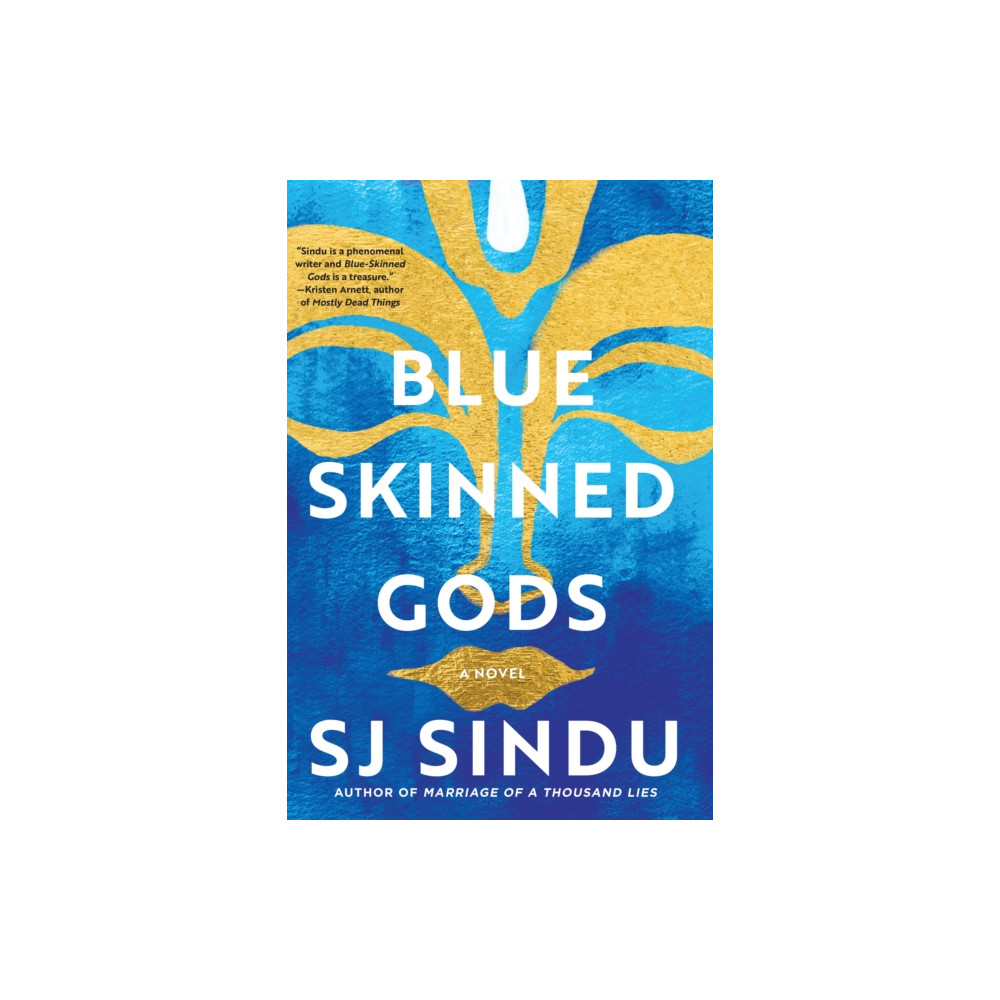 Produktbild för Blue-Skinned Gods (häftad, eng)