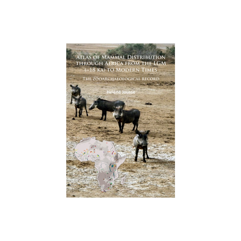 Produktbild för Atlas of Mammal Distribution through Africa from the LGM (~18 ka) to Modern Times (häftad, eng)