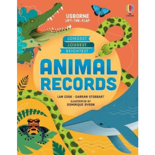 Usborne Publishing Ltd Animal Records (bok, board book, eng)