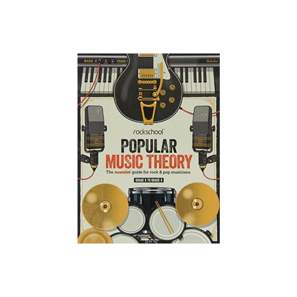 Produktbild för Rockschool Popular Music Theory Guidebook Grades 6 to 8 (häftad, eng)