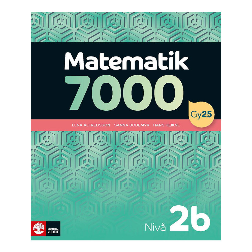 Produktbild för Matematik 7000 nivå 2b (häftad)