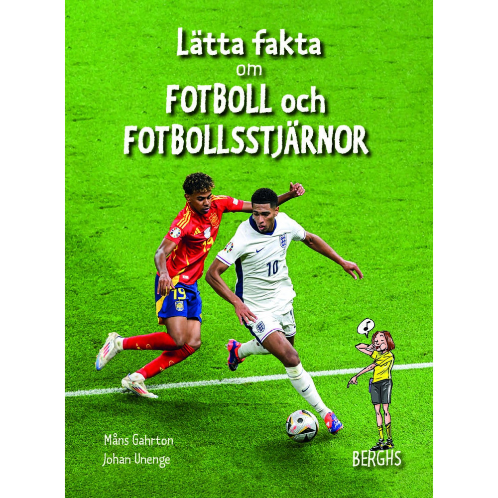 Produktbild för Lätta fakta om fotboll och fotbollsstjärnor (inbunden)