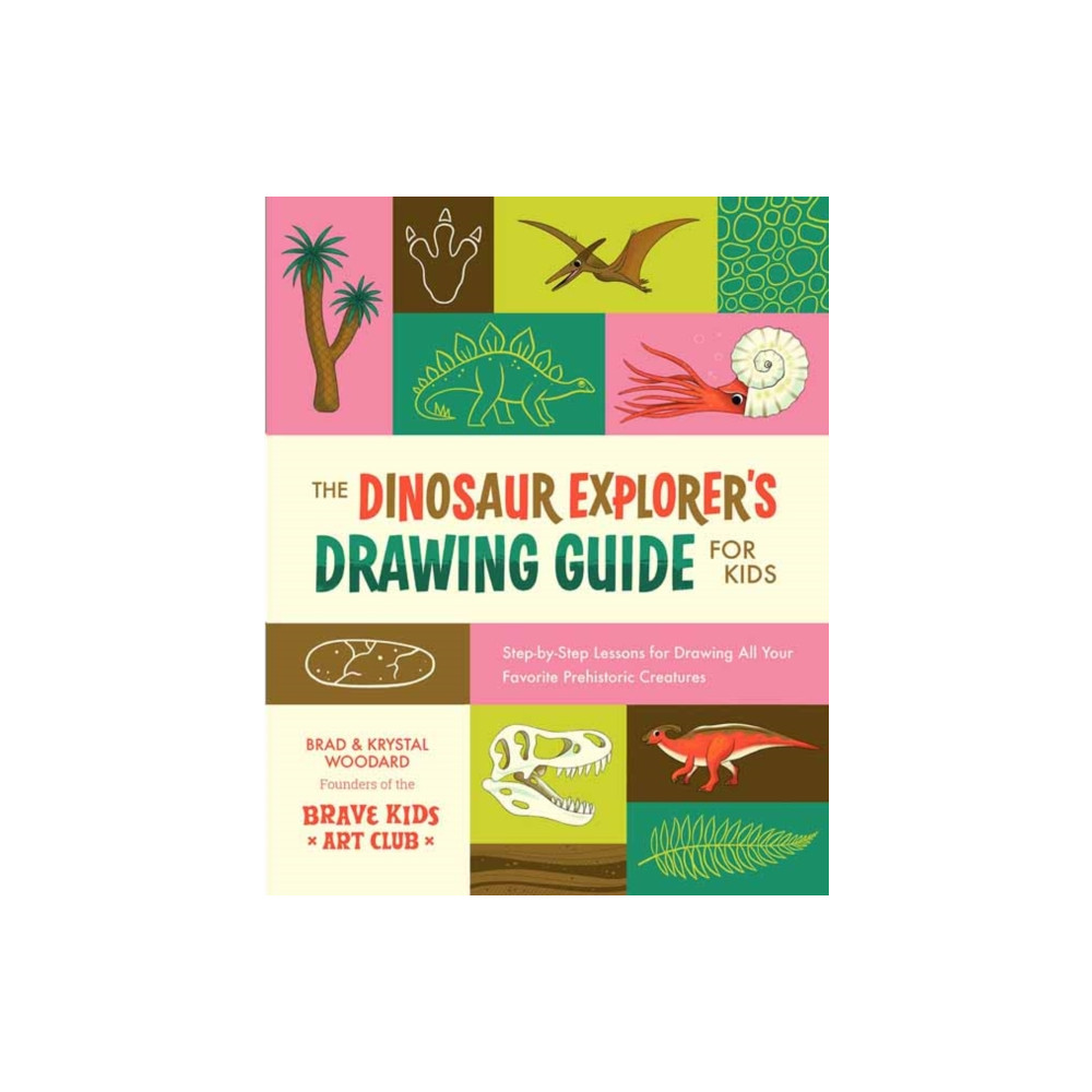Produktbild för The Dinosaur Explorer's Drawing Guide For Kids (häftad, eng)