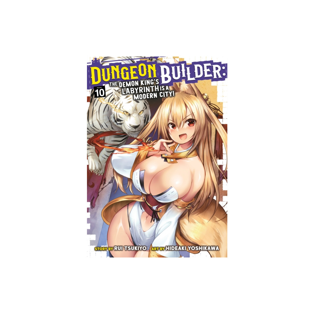 Produktbild för Dungeon Builder: The Demon King's Labyrinth is a Modern City! (Manga) Vol. 10 (häftad, eng)