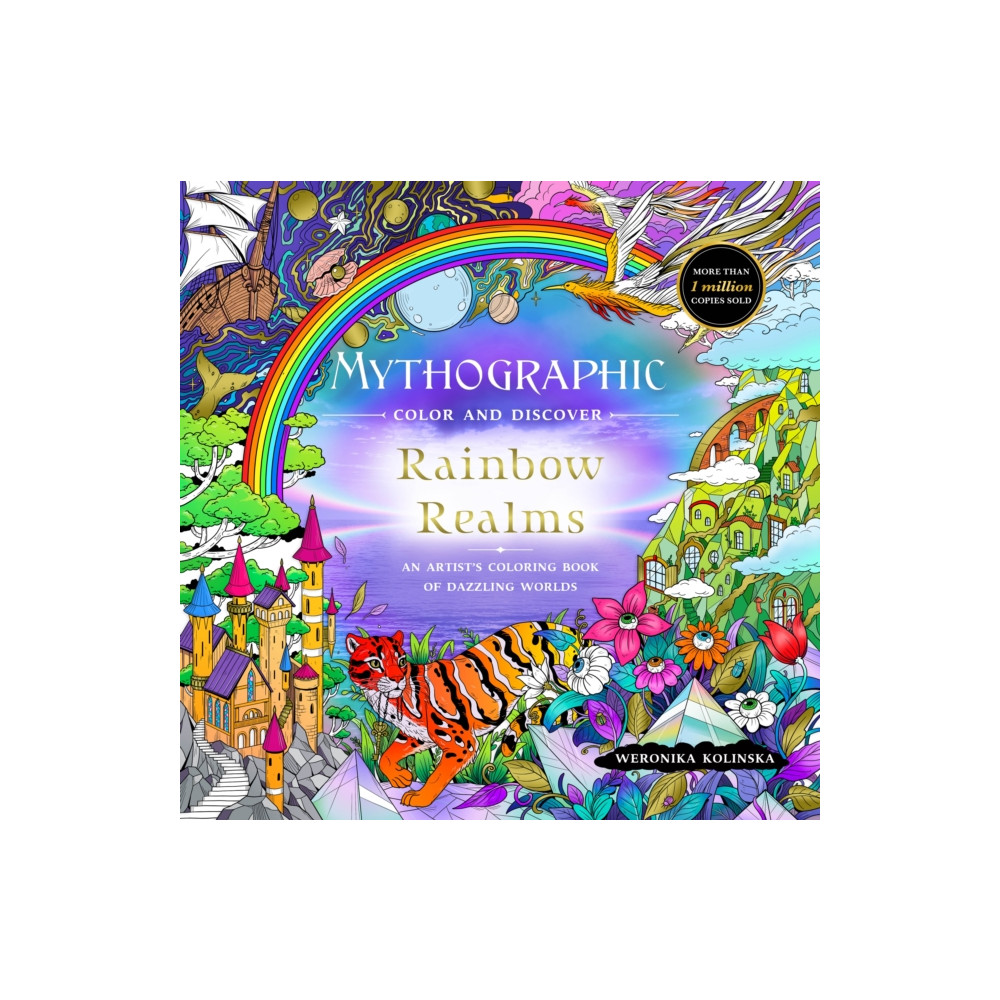 Produktbild för Mythographic Color and Discover: Rainbow Realms (häftad, eng)