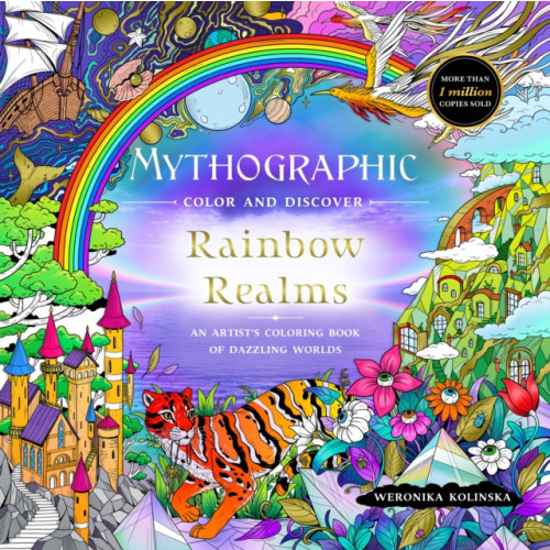Castle Point Books Mythographic Color and Discover: Rainbow Realms (häftad, eng)