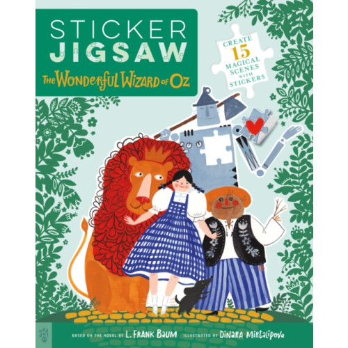 Castle Point Books Sticker Jigsaw: The Wonderful Wizard of Oz (häftad, eng)