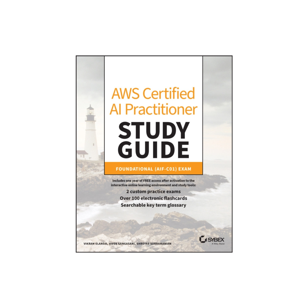 Produktbild för AWS Certified AI Practitioner Study Guide (häftad, eng)
