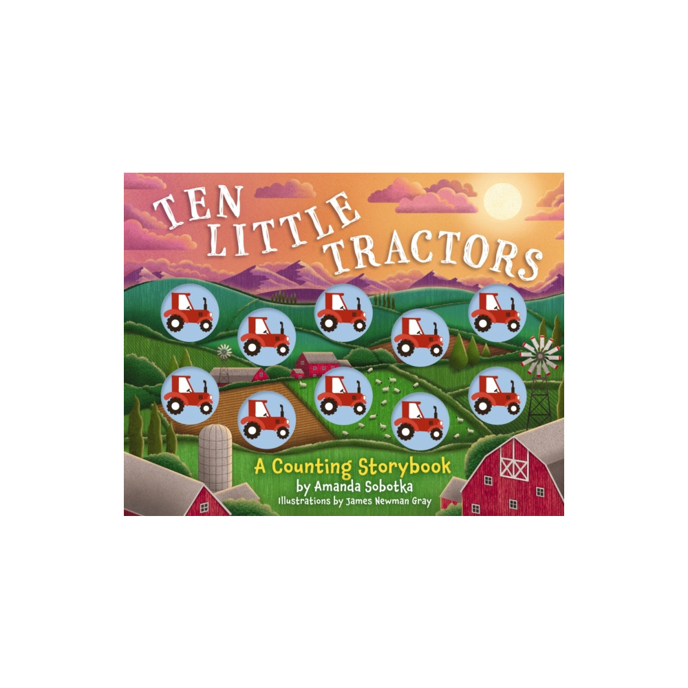 Produktbild för Ten Little Tractors (bok, board book, eng)