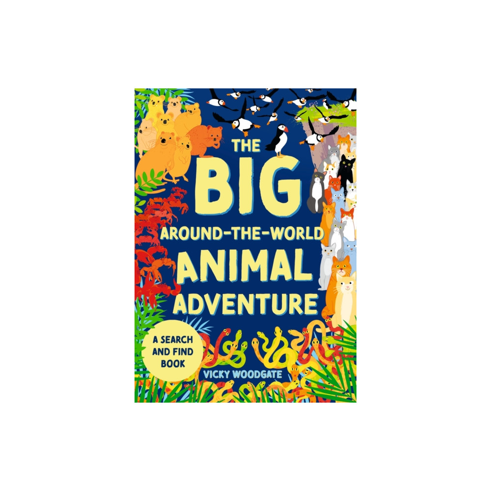 Produktbild för The Big Around-the-World Animal Adventure (häftad, eng)