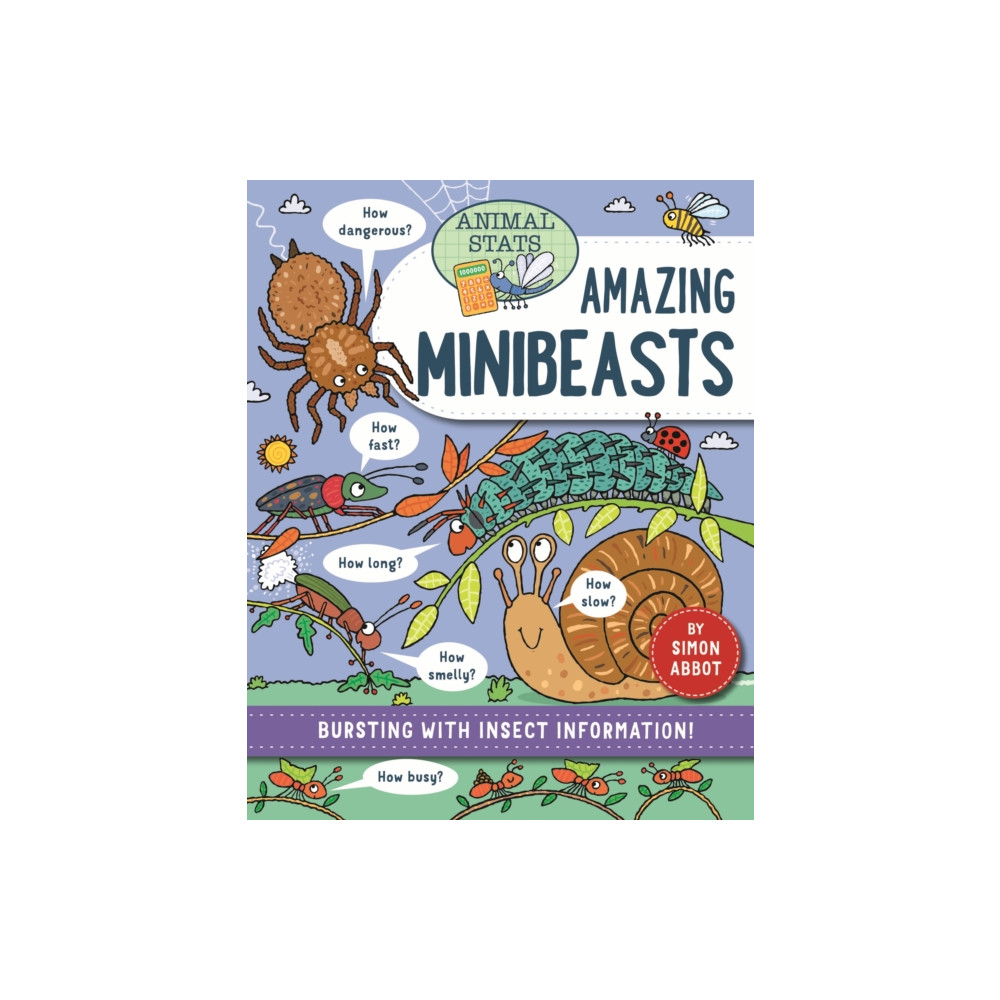 Produktbild för Animal Stats: Minibeasts (inbunden, eng)