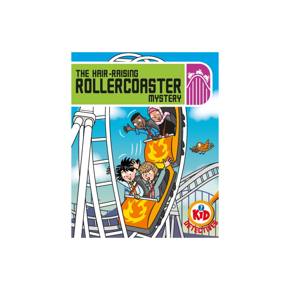 Produktbild för Kid Detectives: The Hair-raising Rollercoaster Mystery (inbunden, eng)