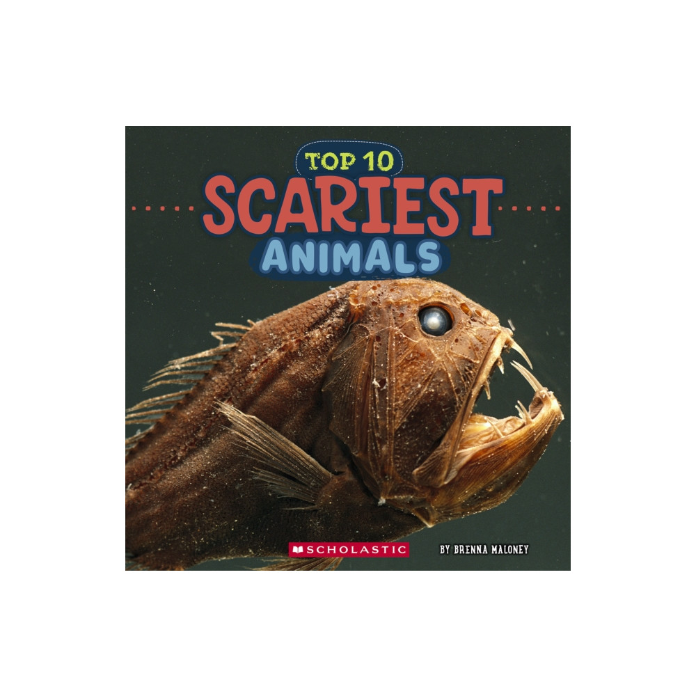 Produktbild för Top 10 Scariest Animals (Wild World) (häftad, eng)