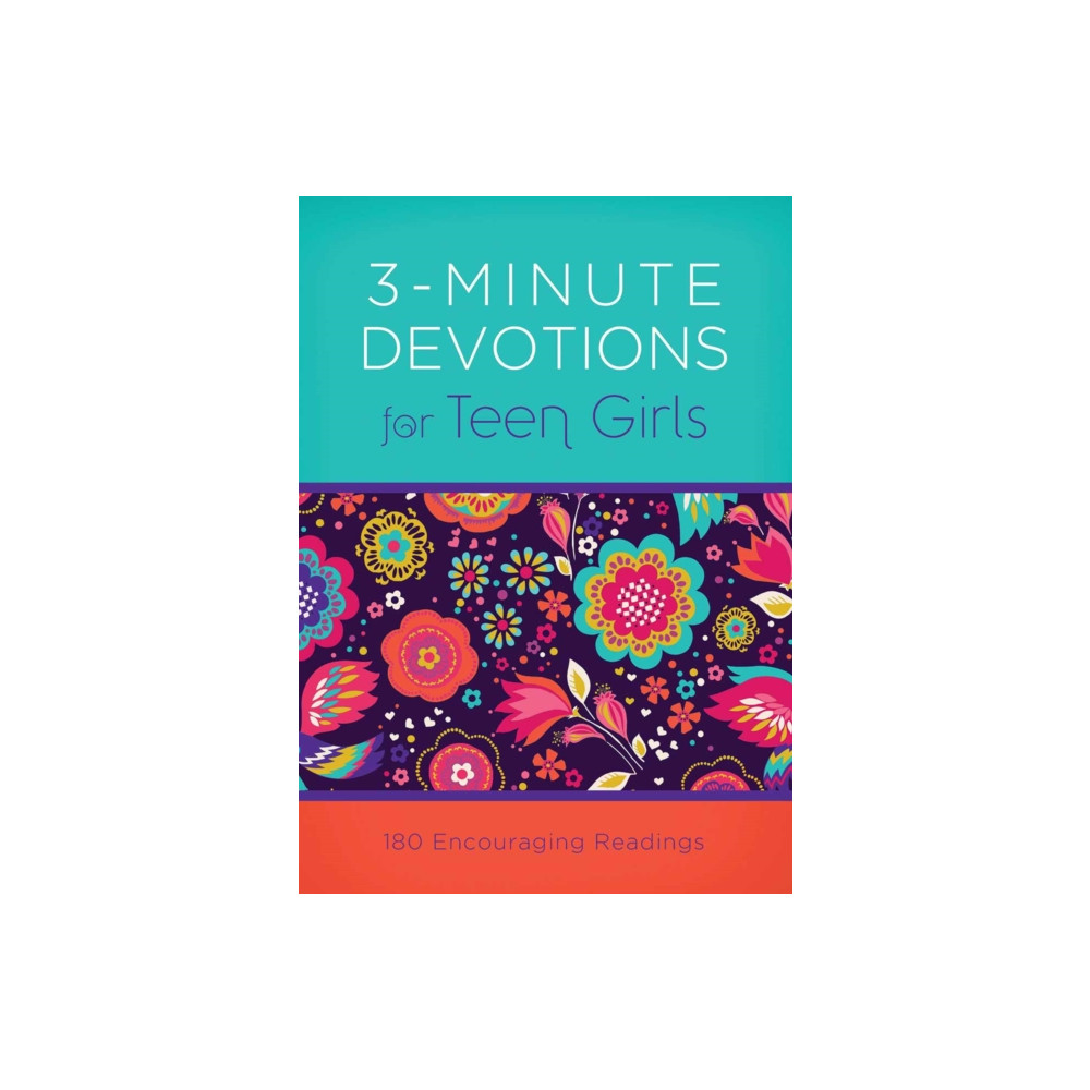 Produktbild för 3-Minute Devotions for Teen Girls (häftad, eng)