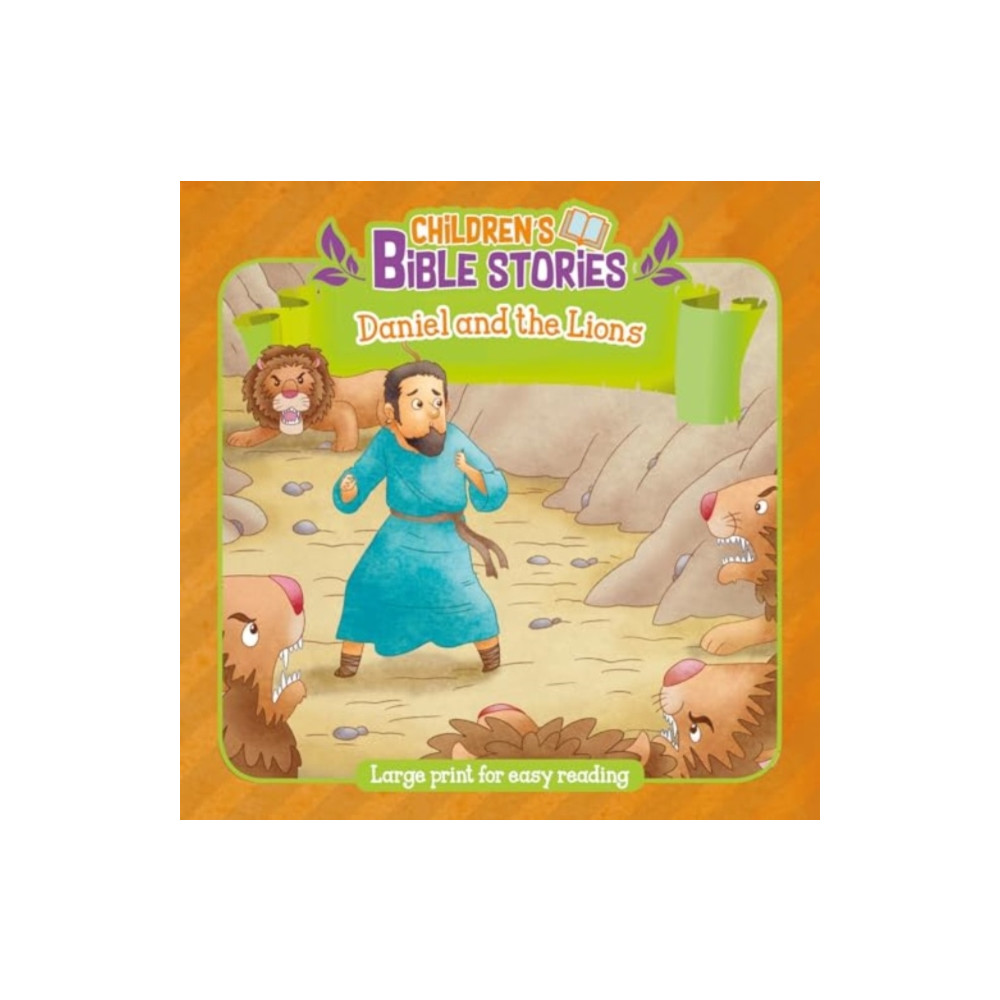 Produktbild för Children's Bible Stories: David and the Lions (häftad, eng)